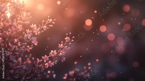 The Beautiful Floral Background