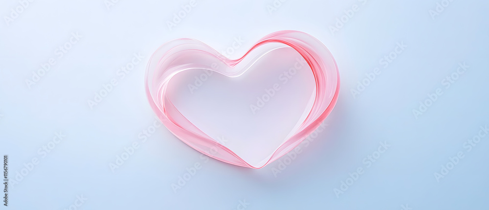 Heart-shaped design abstract art digital creation minimalist style close-up view love concept for emotional connection Heart-shaped design abstract art digital creation minimalist style close-up view love concept for emotional connection