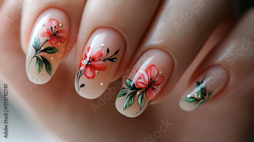 Beautiful and creative nail manicure design