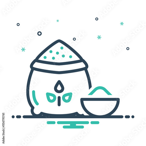 Mix icon for flour