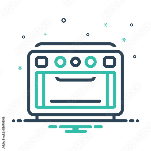 Mix icon for oven