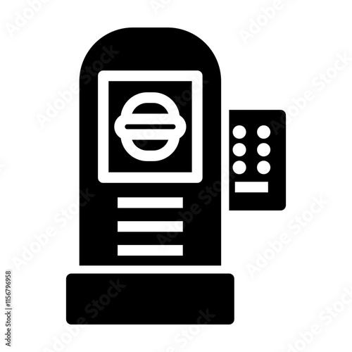 drive thru fast food Solid icon