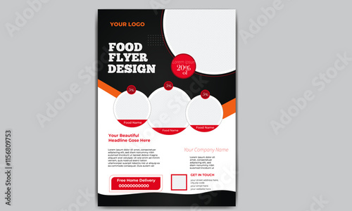 Restaurant Food Menu Design 