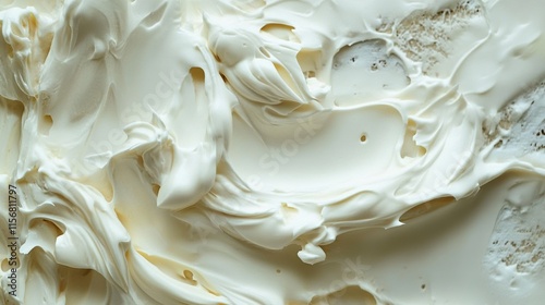 Creamy Swirls: A Luxurious Food Photography Background photo