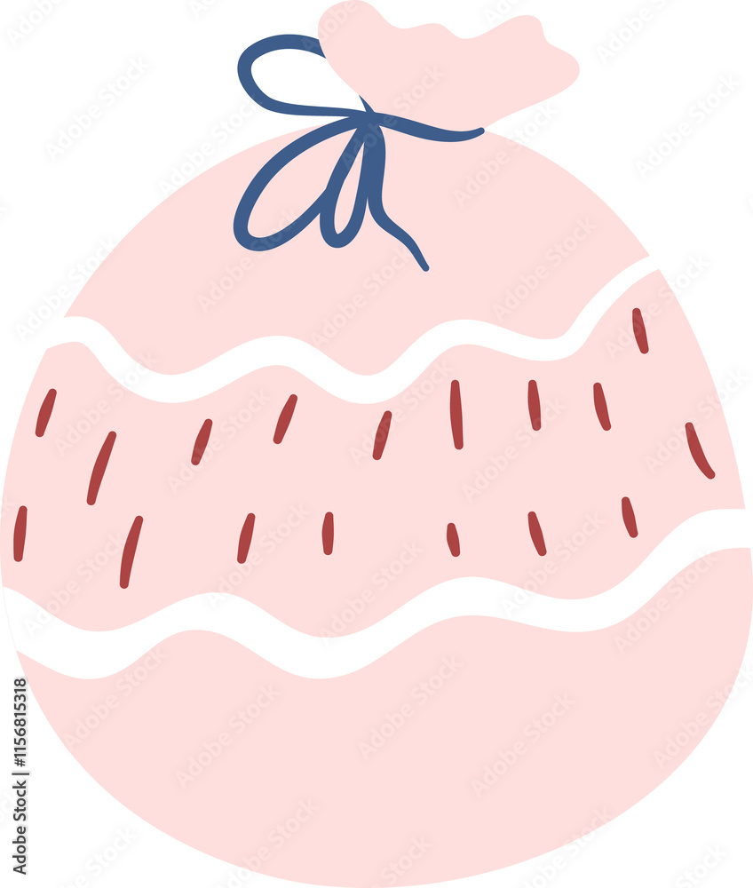 Hand Drawn Birthday Gift Illustration Hand Drawn Birthday Gift Illustration