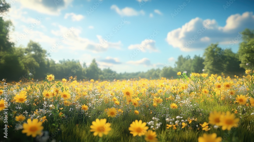Fototapeta premium Summer meadow