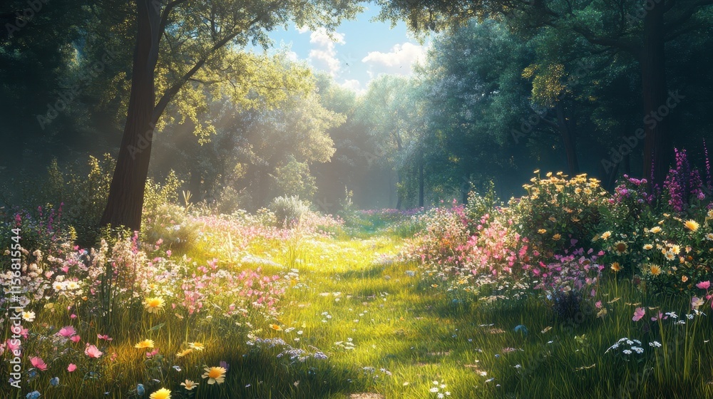Obraz premium Summer meadow