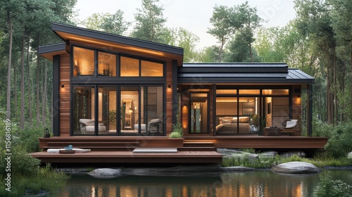 Tiny house with a spacious feel.