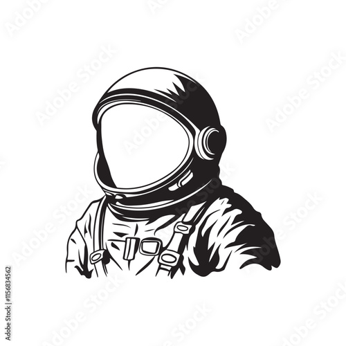 Astronaut Helmet icon vector illustration