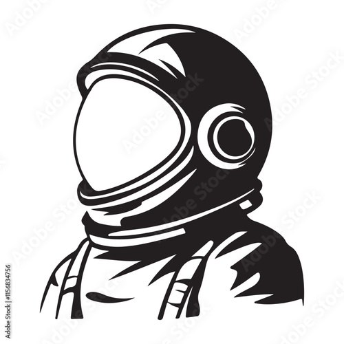 Astronaut Helmet icon vector illustration