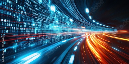 Binary Code Stream Data Flow