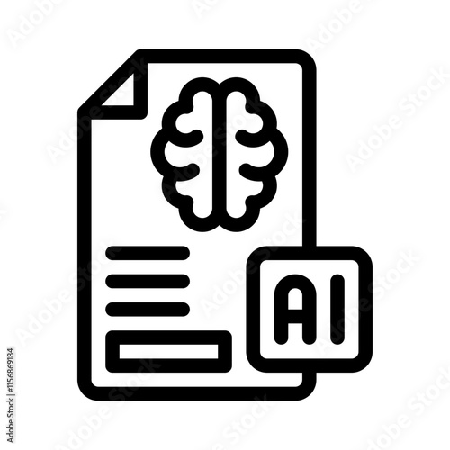 Text line icon