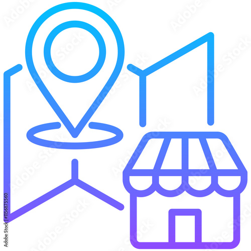 Shopping Center Icon