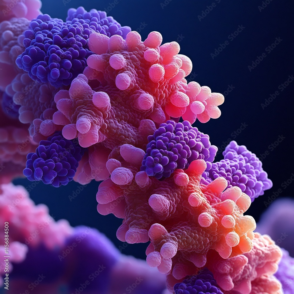 Vibrant Psychedelic Cellular Patterns in Mesmerizing Fractal Vibrant Psychedelic Cellular Patterns in Mesmerizing Fractal