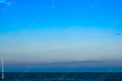 Wallpaper Mural Nature of the beach and sea Summer with sunshine, sandy beaches, clear blue waters sparkling against the blue sky. On an island with good ecology and environment Background for summer vacation Torontodigital.ca