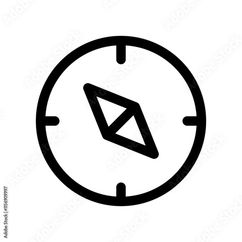 Free Download Compas icon for apps and websites, icon Navigation symbol - GFXLoad