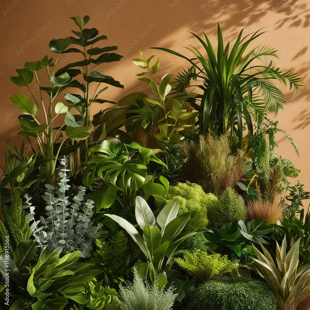 Fototapeta premium trees in the garden