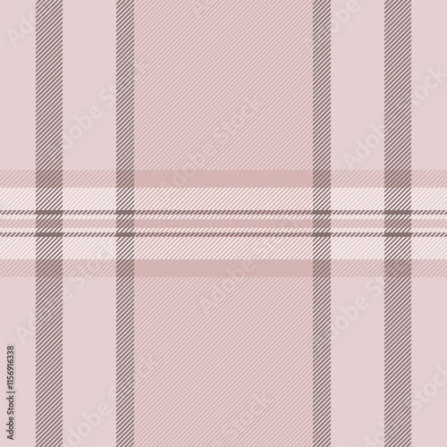 Bed tartan background texture, handkerchief check plaid vector. Old-fashioned seamless pattern textile fabric in light and pastel colors.