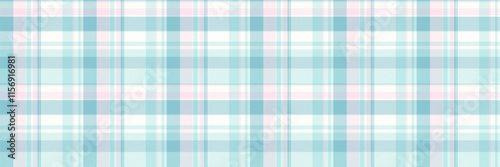Oktoberfest check fabric texture, genuine tartan textile seamless. Christmas card vector pattern plaid background in light and snow colors.