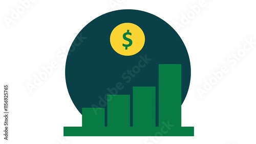 illustration of a chart with a graph