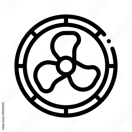 Circular line icon