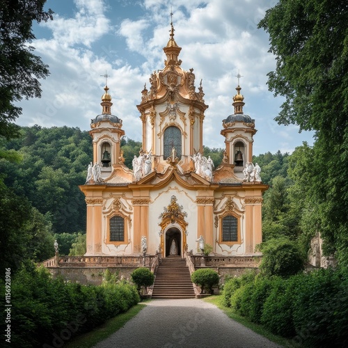 Baroque pilgrimage site photo