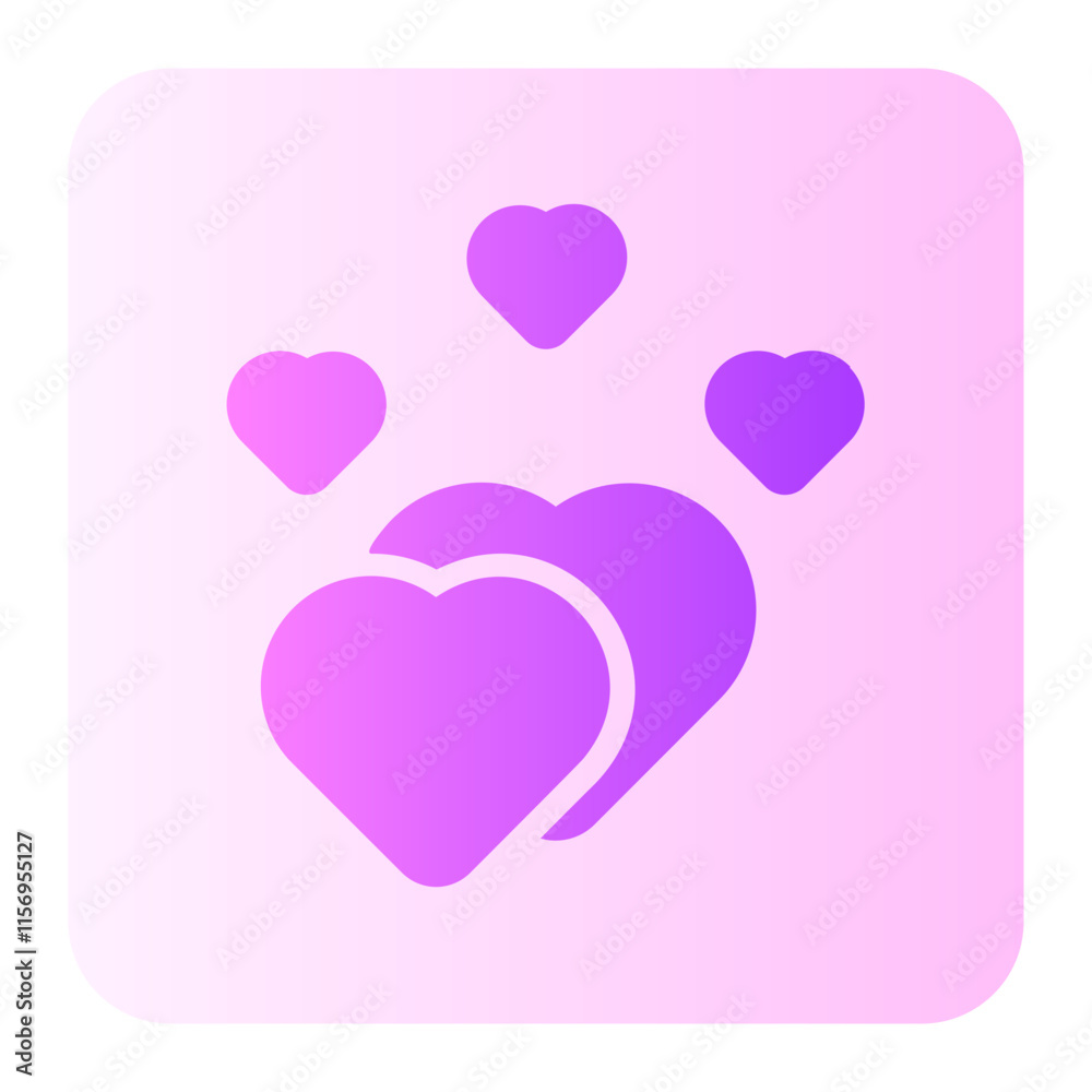 heart gradient icon heart gradient icon
