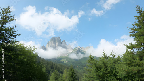 Rayon d'étoile bleu vert qui monte aux cieux