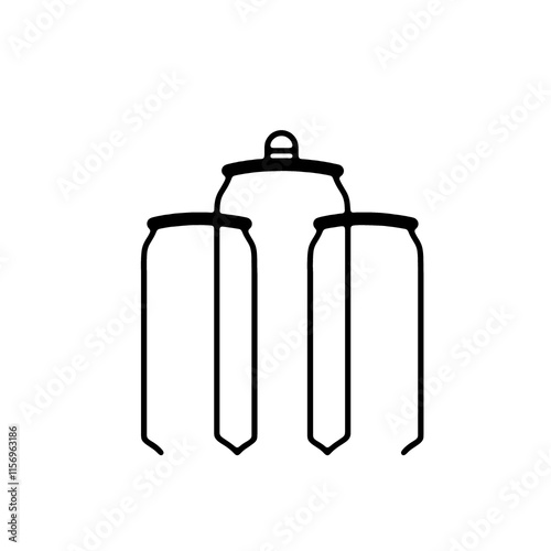 High-quality black-and-white minimalist design, perfect for branding, logos, and creative projects. Ideal for professional and personal use