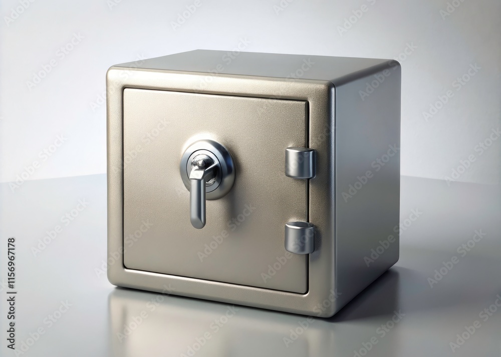 Secure Deposit Box, Safe Security, Bank Safety, Minimalist Illustration, Locked Box, Safety Deposit, Financial Security, Protection Secure Deposit Box, Safe Security, Bank Safety, Minimalist Illustration, Locked Box, Safety Deposit, Financial Security, Protection