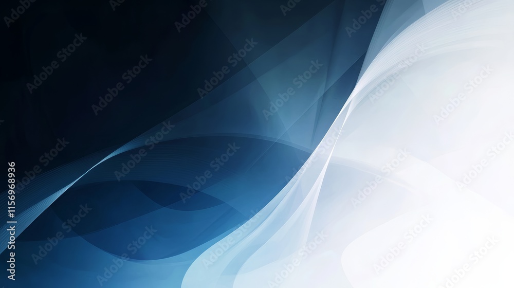 Abstract blue and white flowing fabric background Abstract blue and white flowing fabric background