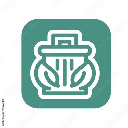 trashbin leaf icon