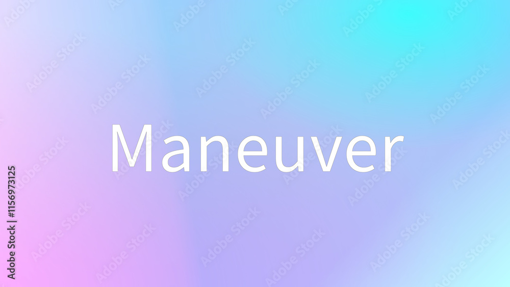 Maneuver のグラデーション背景イラスト Maneuver のグラデーション背景イラスト