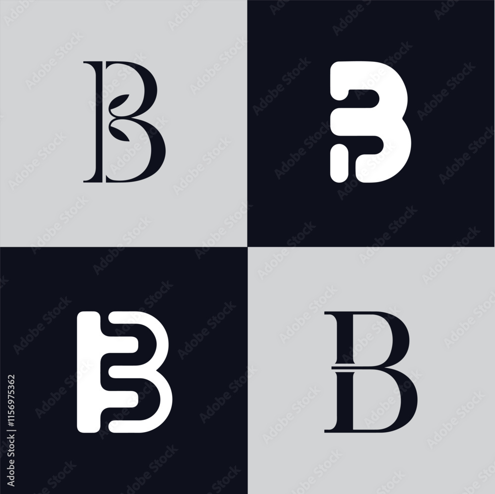 set of collection B logo design abstract minimalist
set of collection B logo design abstract minimalist