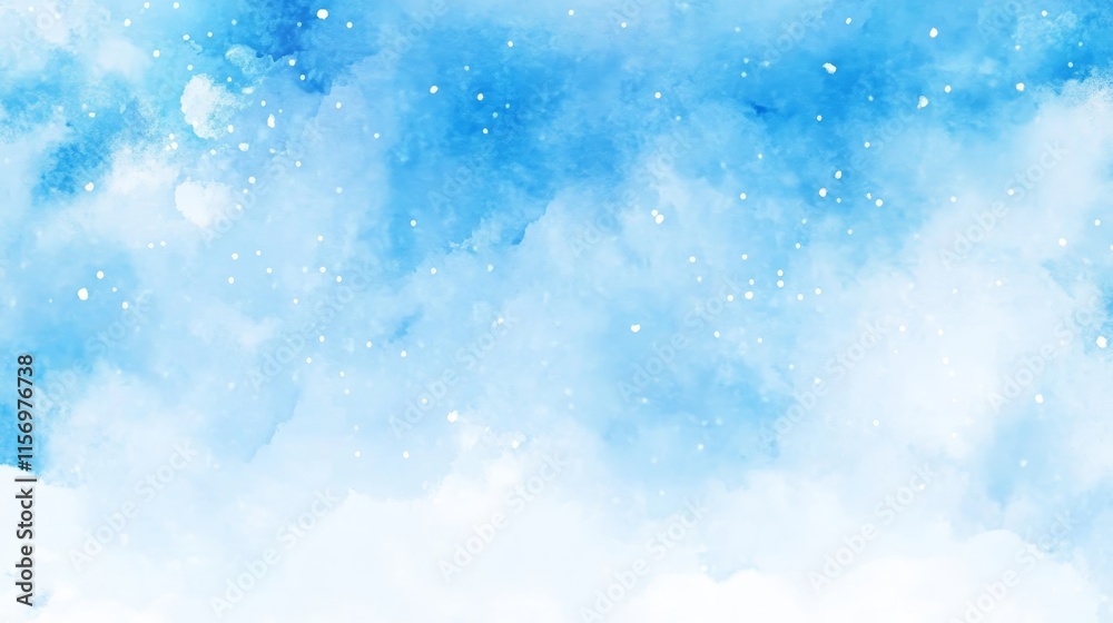 Serene Blue Watercolor Sky - Ethereal, dreamy, light, airy, peaceful watercolor background perfect for design projects. Symbolizes serenity, calm, hope, freedom, and tranquility. Serene Blue Watercolor Sky - Ethereal, dreamy, light, airy, peaceful watercolor background perfect for design projects. Symbolizes serenity, calm, hope, freedom, and tranquility.