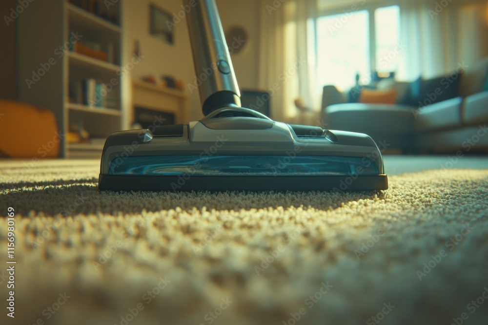 A stylish minimalist cordless vacuum cleaner A stylish minimalist cordless vacuum cleaner