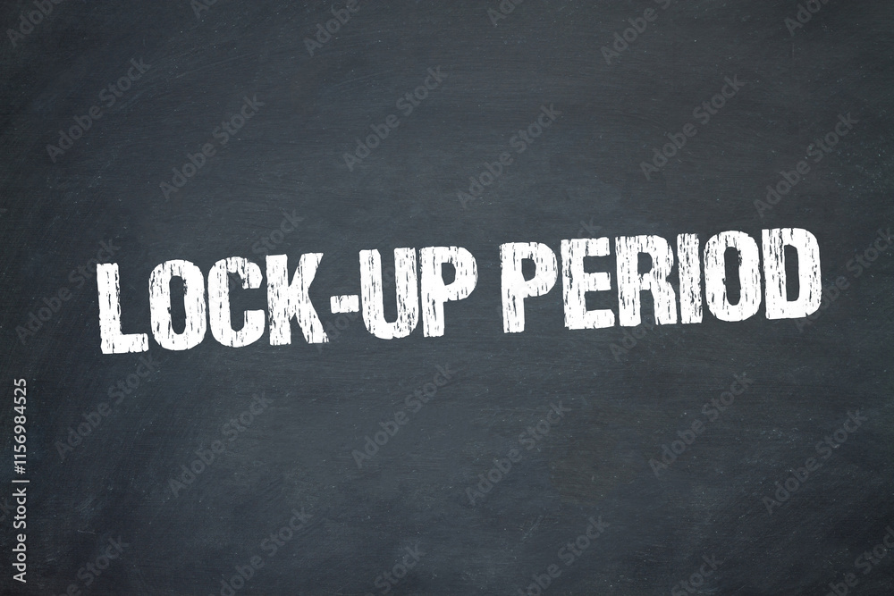 Obraz premium Lock-Up Period 