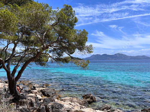 Playa Formentor, Majorka, Hiszpania