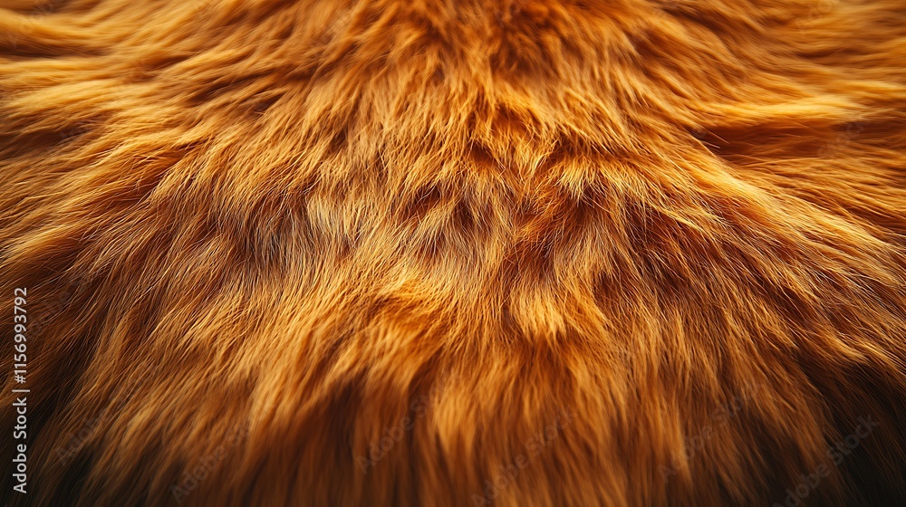 Close up of vibrant orange fur texture enhanced by warm highlights wallpaper image Close up of vibrant orange fur texture enhanced by warm highlights wallpaper image