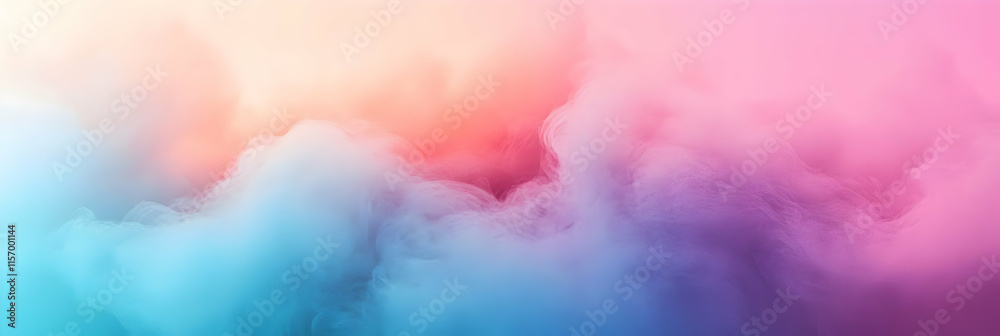 Fototapeta premium Abstract Pastel Cloud Background