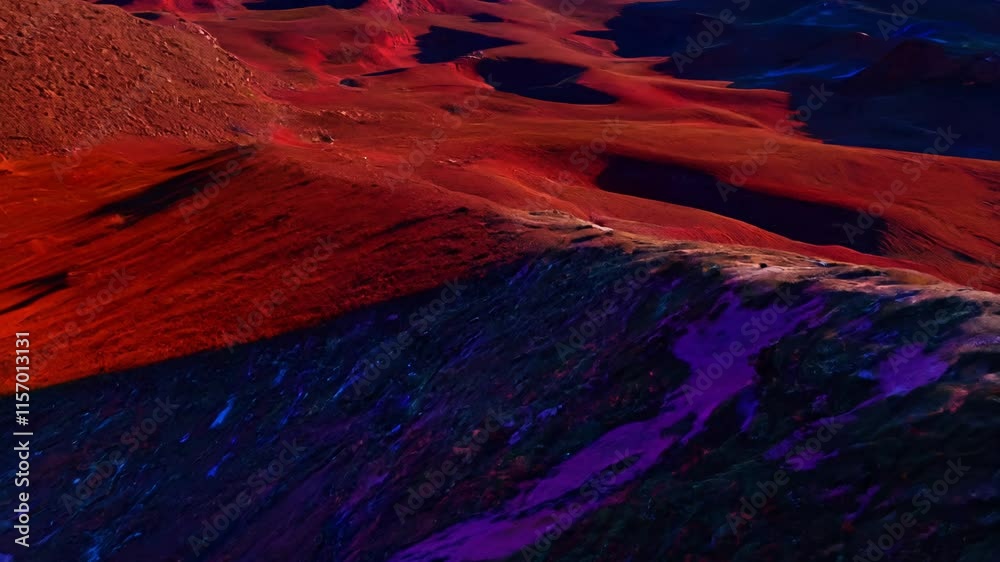 Rugged texture with colored gels in this video Rugged texture with colored gels in this video