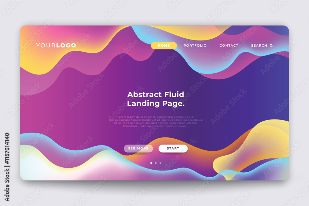 Abstract Fluid Gradient Background Template, Geometric Background, Vector Illustration, Modern Background, Landing Page, Presentation, Banner, Business. Abstract Fluid Gradient Background Template, Geometric Background, Vector Illustration, Modern Background, Landing Page, Presentation, Banner, Business.