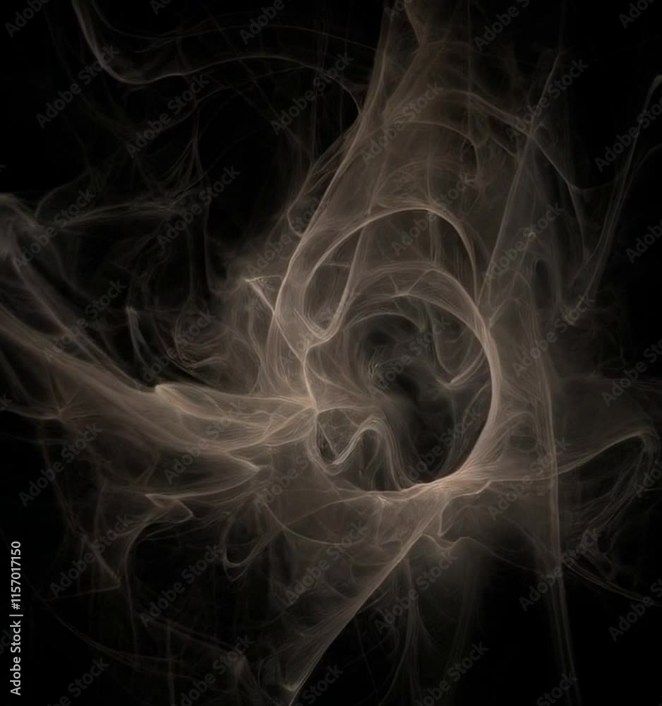 slow motion abstract fog forward on black background slow motion abstract fog forward on black background