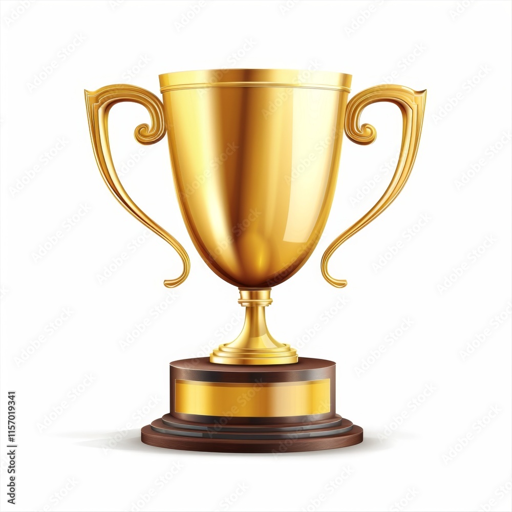 Trophy cups, golden goblet, silver reward, champion bowls. Contest winner award collection, prize cup Trophy cups, golden goblet, silver reward, champion bowls. Contest winner award collection, prize cup