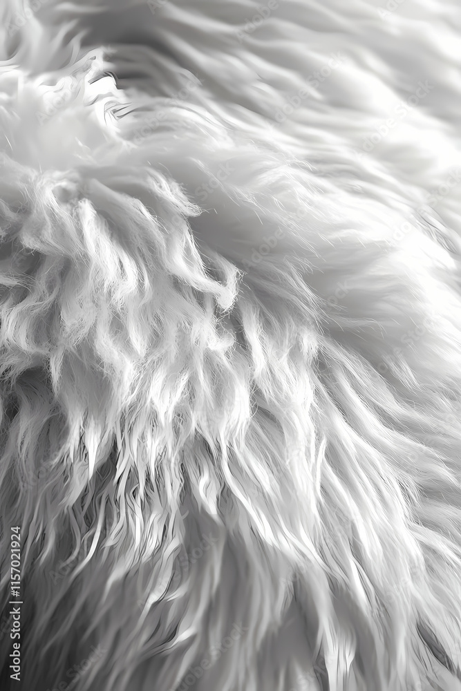 Obraz premium Beautiful and colorful fluffy fur images