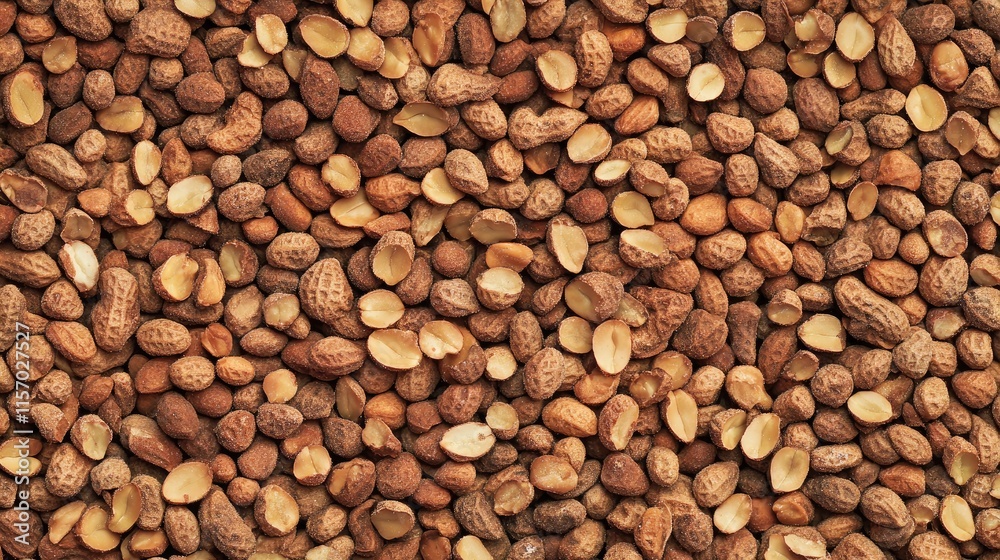 Raw inshell peanuts background texture high resolution brown nut shells scatter flat lay food photography organic agriculture concept Raw inshell peanuts background texture high resolution brown nut shells scatter flat lay food photography organic agriculture concept