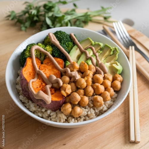 Fresh avocado and tomato salad in a bowl
