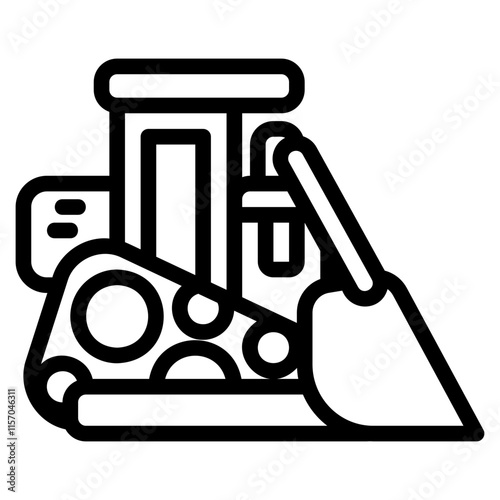 Bulldozer icon