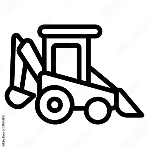 Backhoe icon