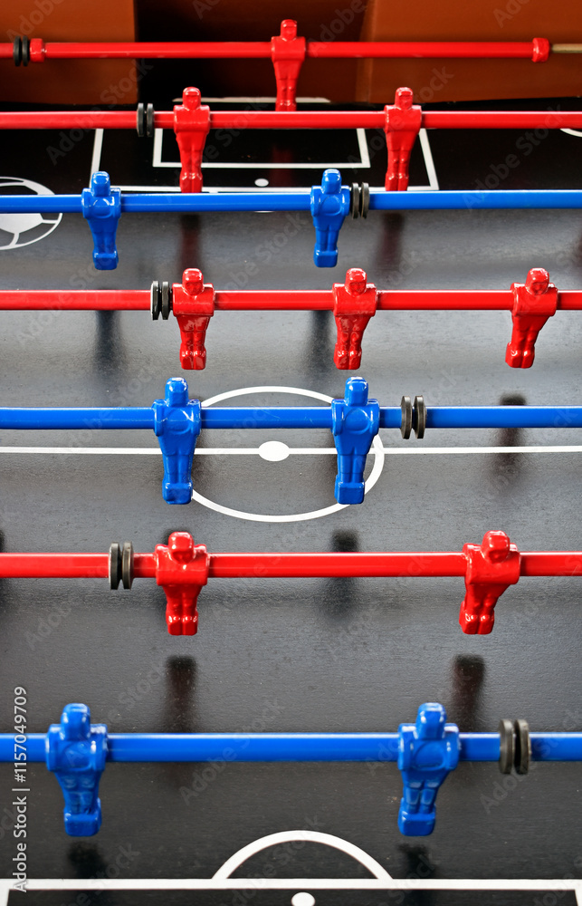 Table football game in Rio de Janeiro, Brazil Table football game in Rio de Janeiro, Brazil